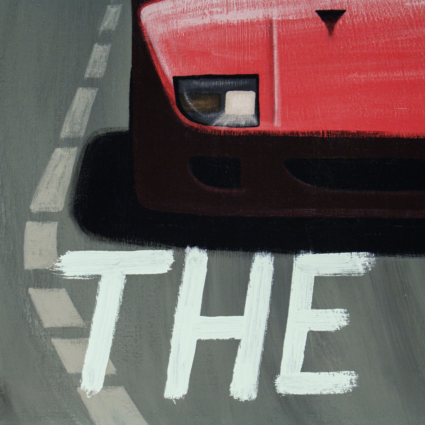 Ferrari Enzo, F40, F50 car painting - original automotive art by Guidarto