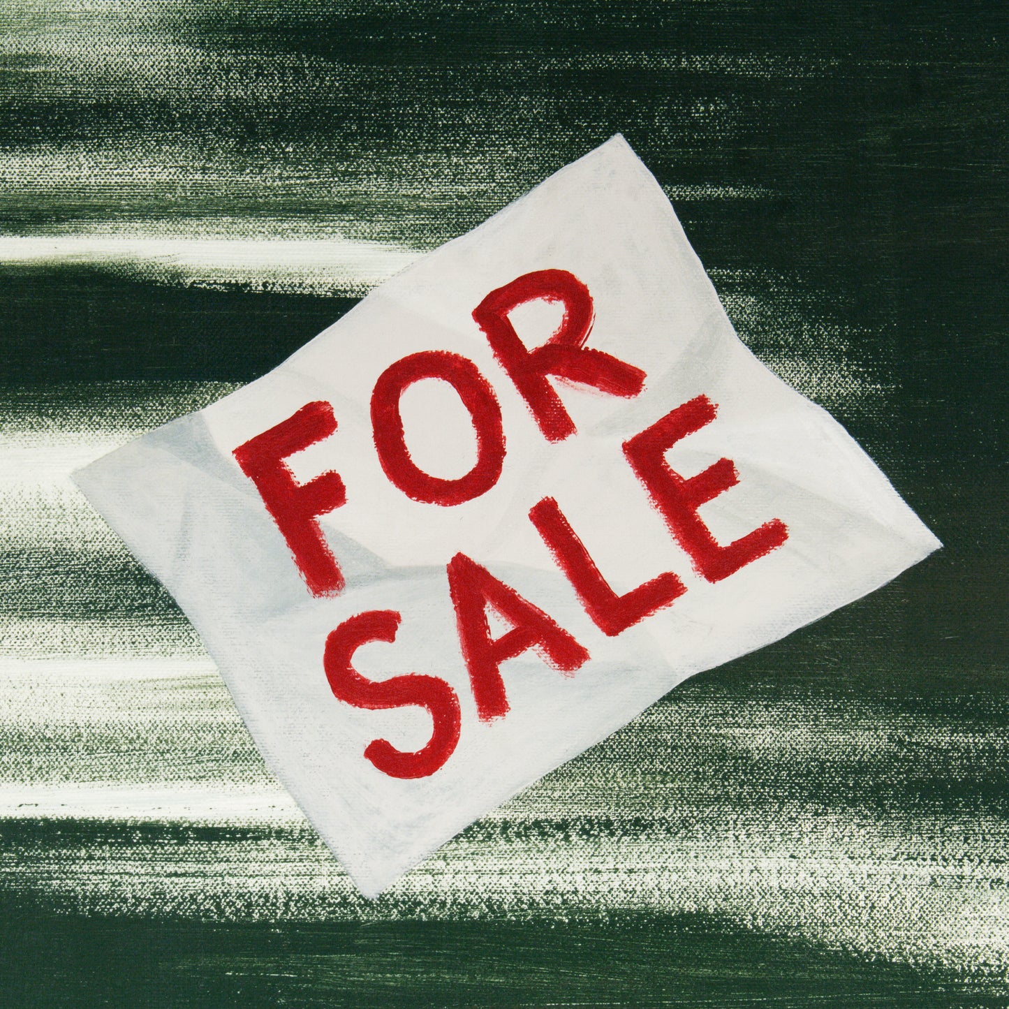 Ford GT40 car painting - original automotive art by Guidarto