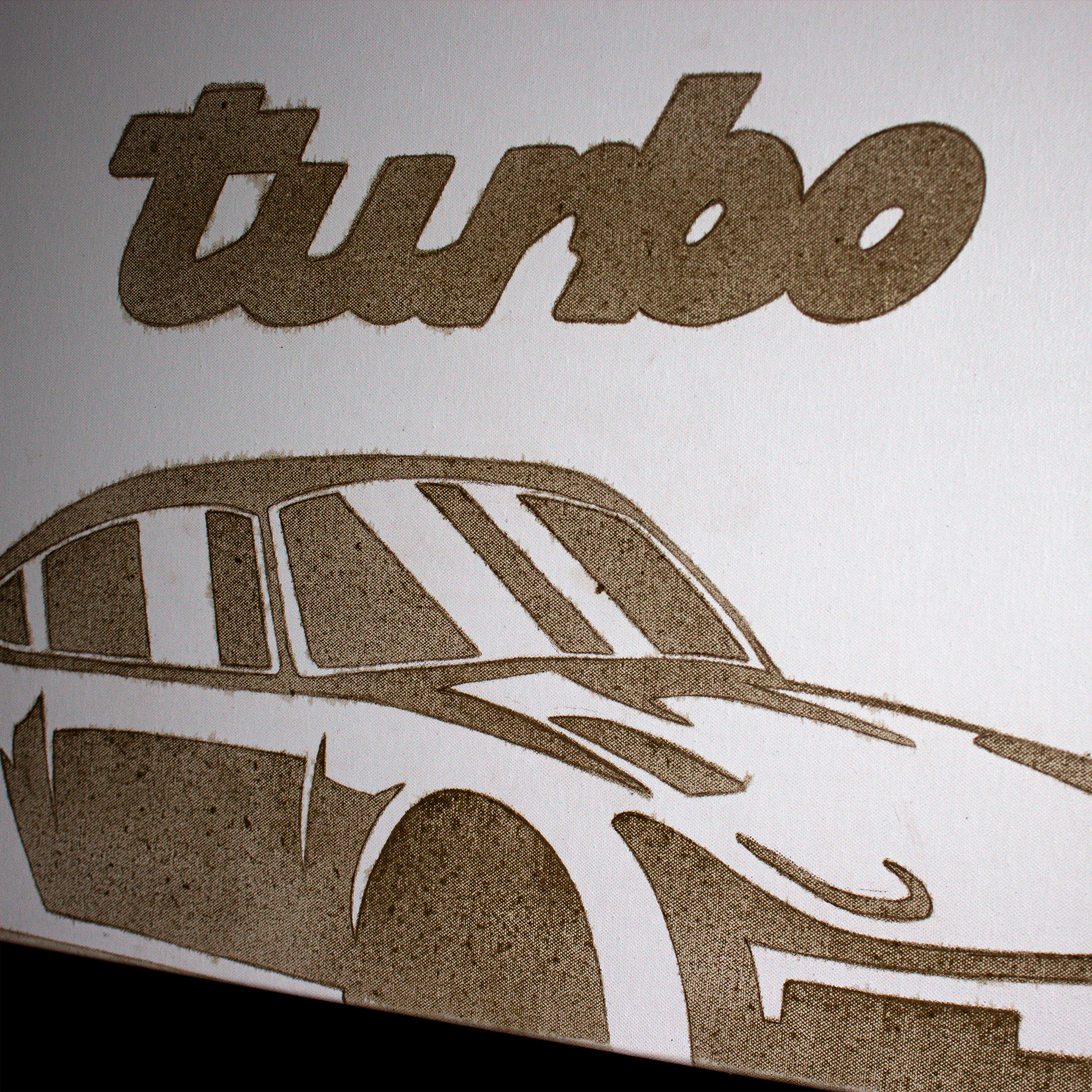 Engine Oil Painting - "Turbo"