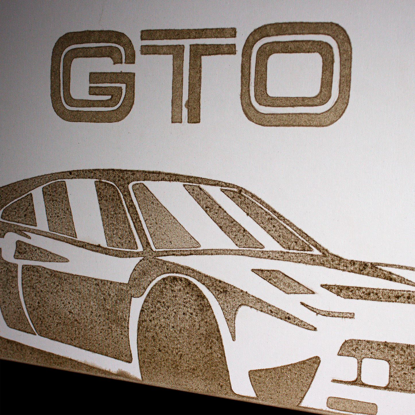 Engine Oil Painting - "GTO"