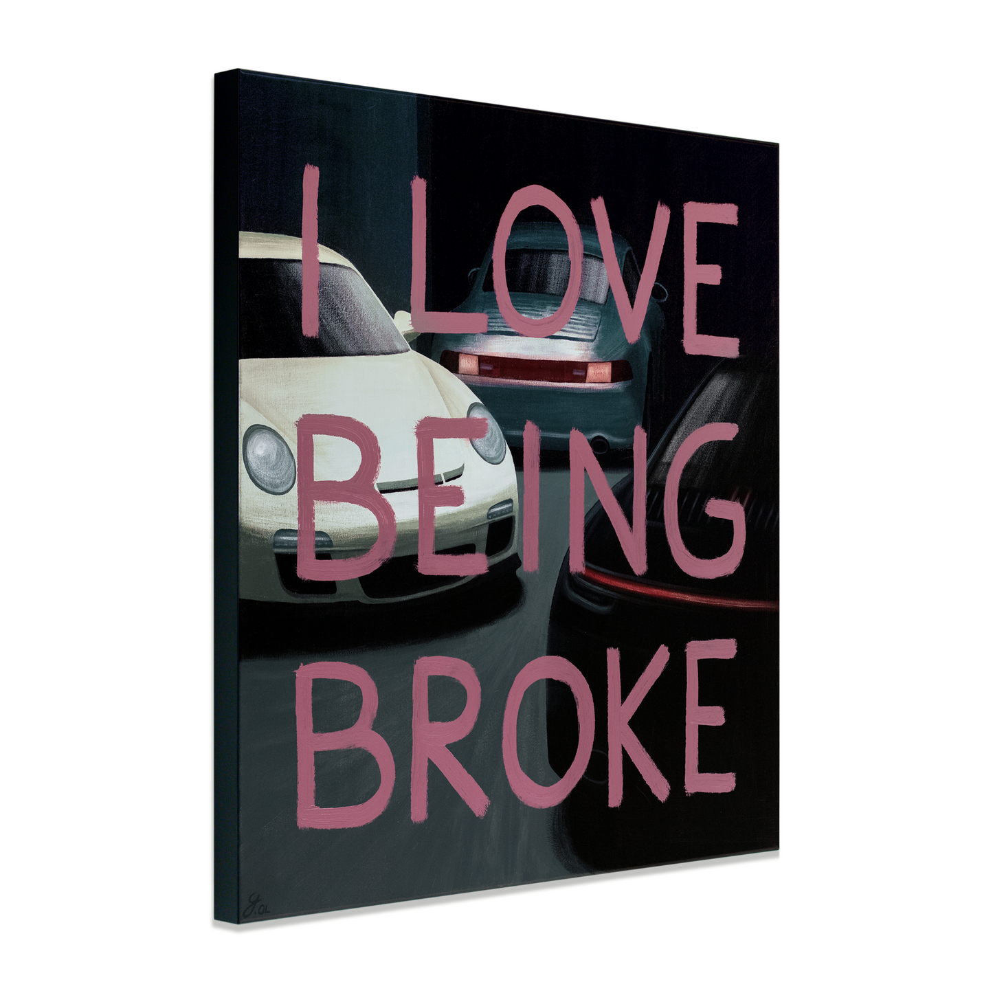 Porsche 911 (993, 997, 992) car painting - original automotive art by Guidarto